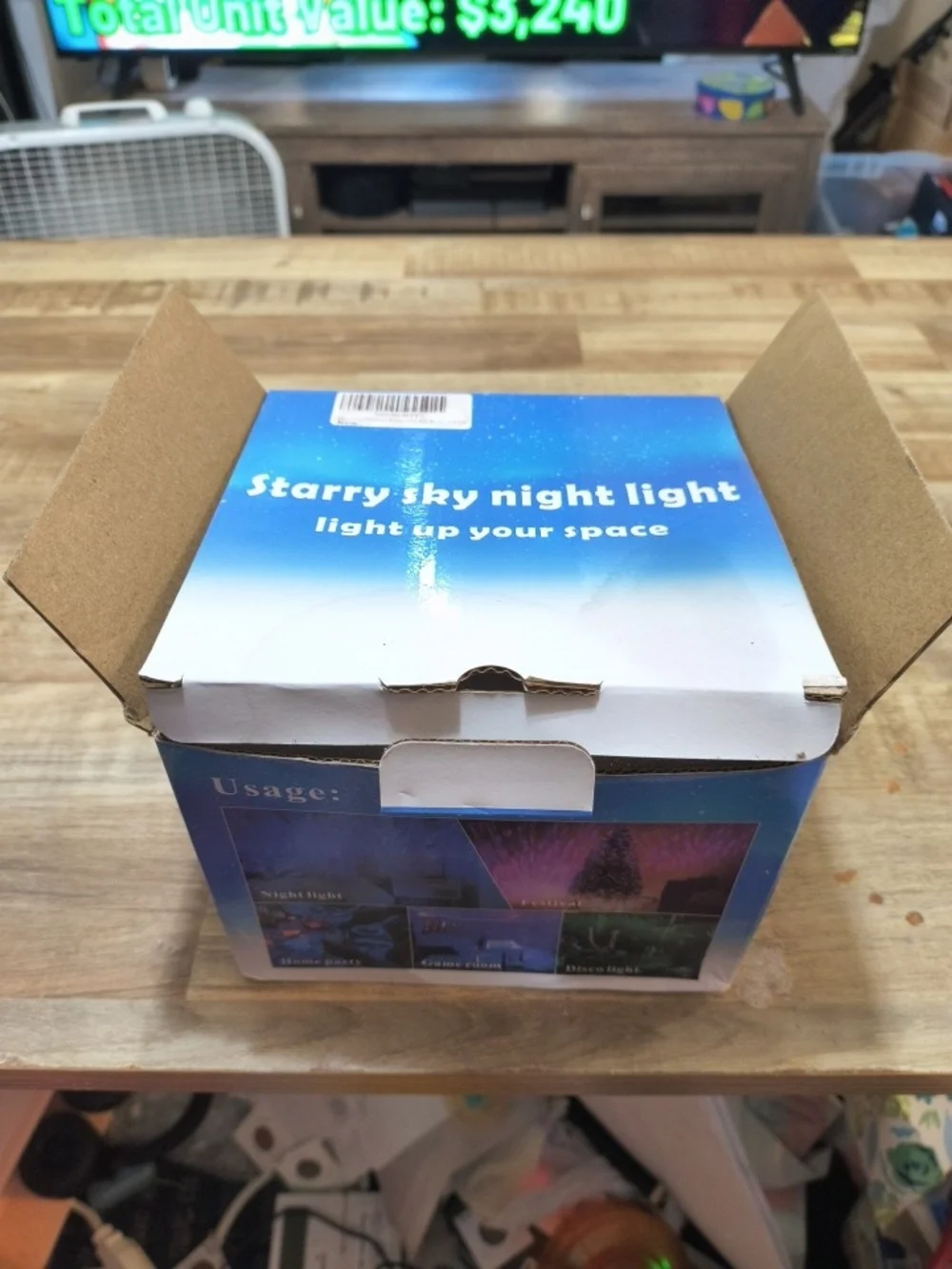 Starry Sky Night Light - Multi- Color